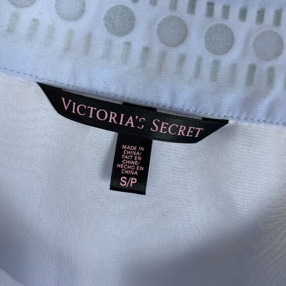 Victoria's Secret Light Blue Studded Boho Chic Sheer Ethereal Blouse Small - Picture 8 of 8